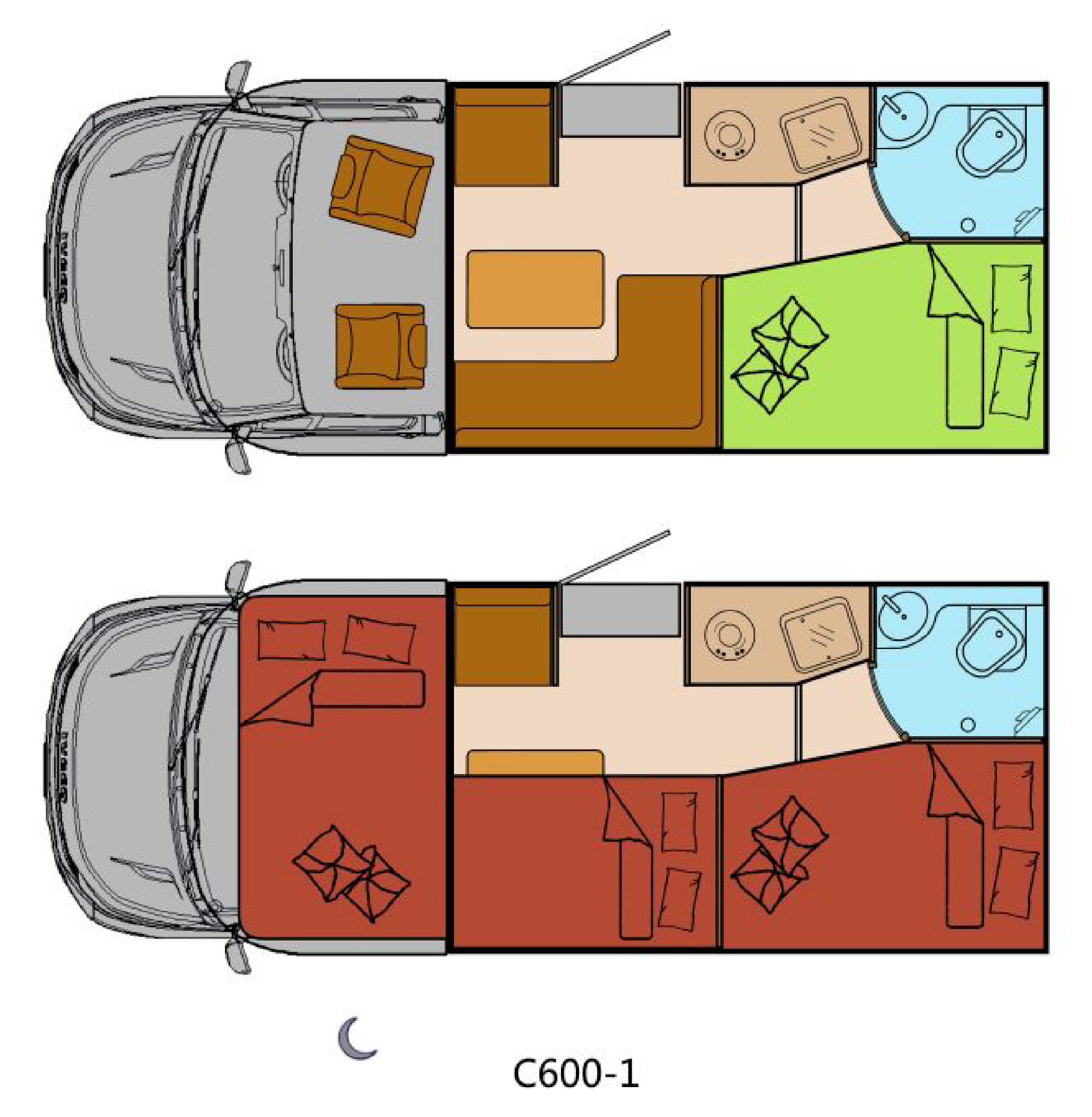 新星羅馬假日c600風尚款房車